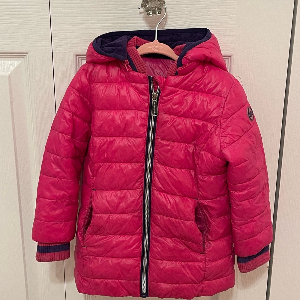 Michale Kors 2T Pink Puffy Coat